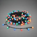 LED Ball String Lights, 8 Modes, Indoor & Outdoor Use — Multicolour