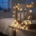 LED Star & Moon Fairy Lights, Warm White Indoor — Style 1