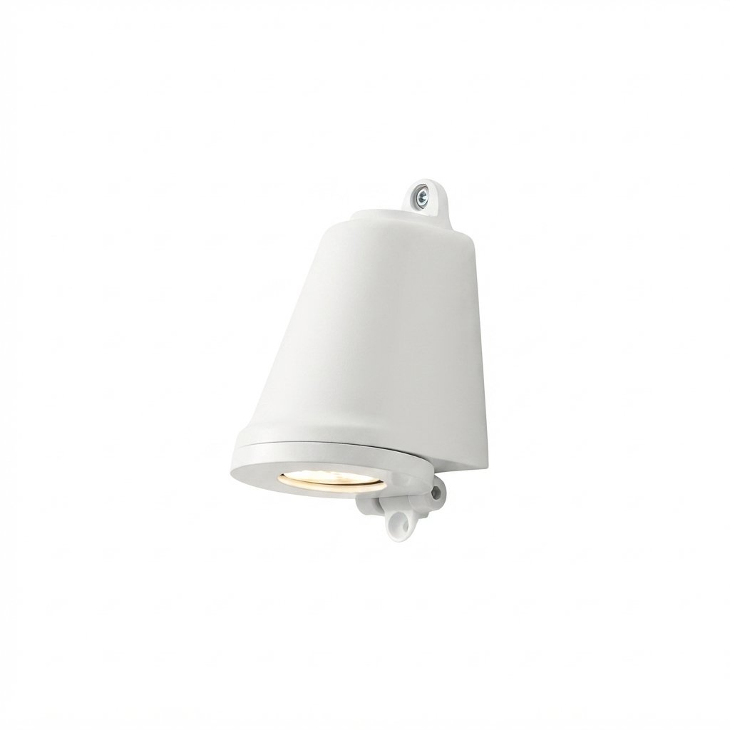 Outdoor LED Wall Light, IP65 Aluminium Sconce — White