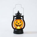 Retro Pumpkin LED Lantern with Warm Glow, Battery Operated, Toggle Switch — Warm Light(3000K)