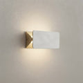 Rotatable LED Wall Light, Metal & Acrylic, Warm or Cool — White