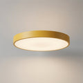 Round LED Ceiling Light for Kids' Rooms, 30 cm — Yellow