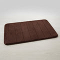 Soft Microfibre Bath Mat – Anti-Slip & Quick-Dry — Brown