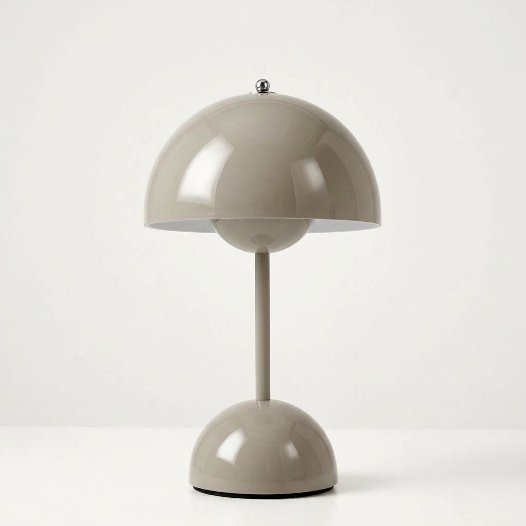 Wireless Dimmable Table Lamp with Touch Control — Grey