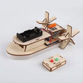 Wooden DIY Science Construction Kit – Electric Boat & More — 1