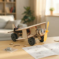 Wooden DIY Science Kit – Build & Learn Wijzig de titel naar: "Wooden DIY Science Kit – Build & Learn Stem Model" of "Wooden DIY Science Kit – Build & Learn | Stem Model" Model — Aeroplane