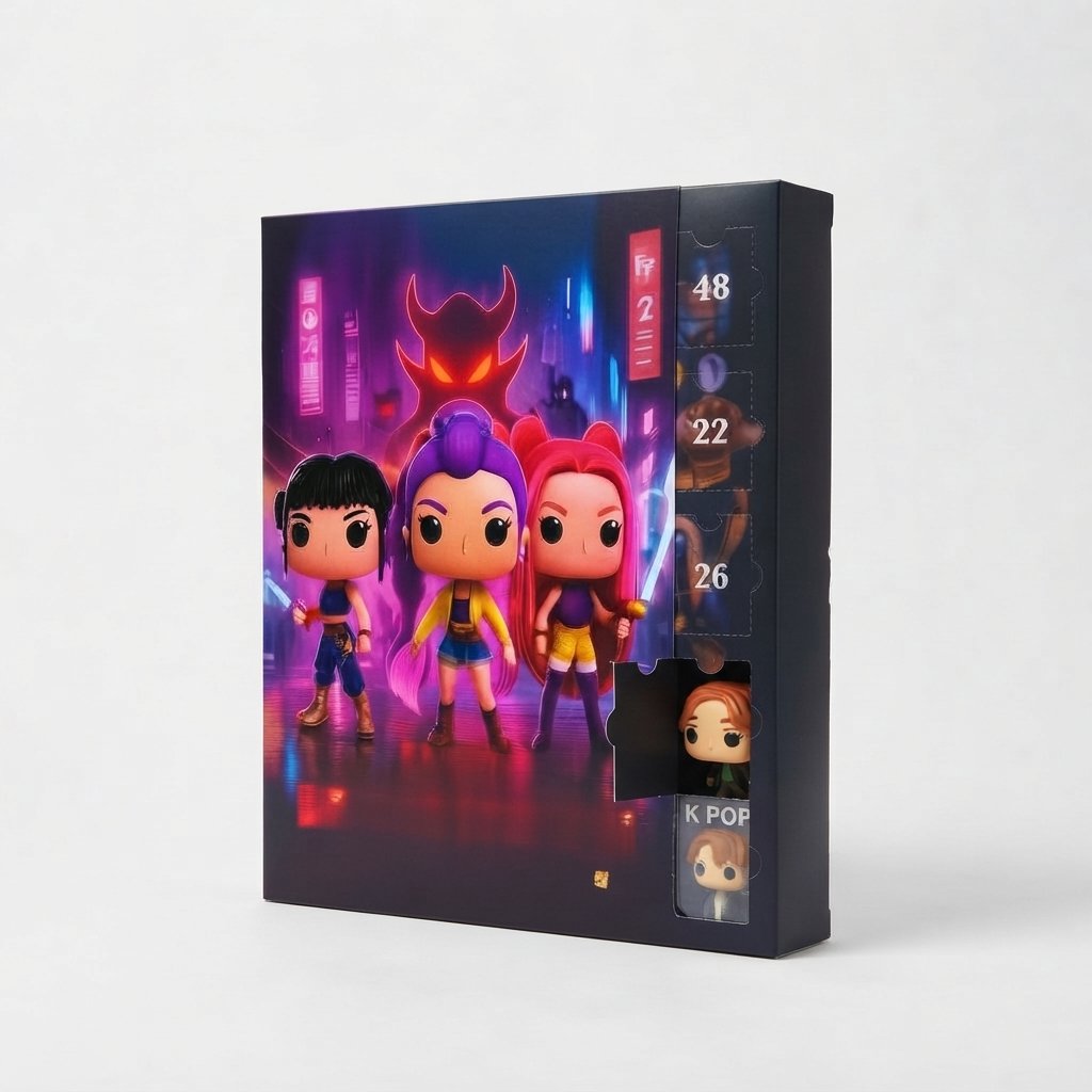 Anime K-Pop Advent Calendar with 24 Mini Figures — KPop 1