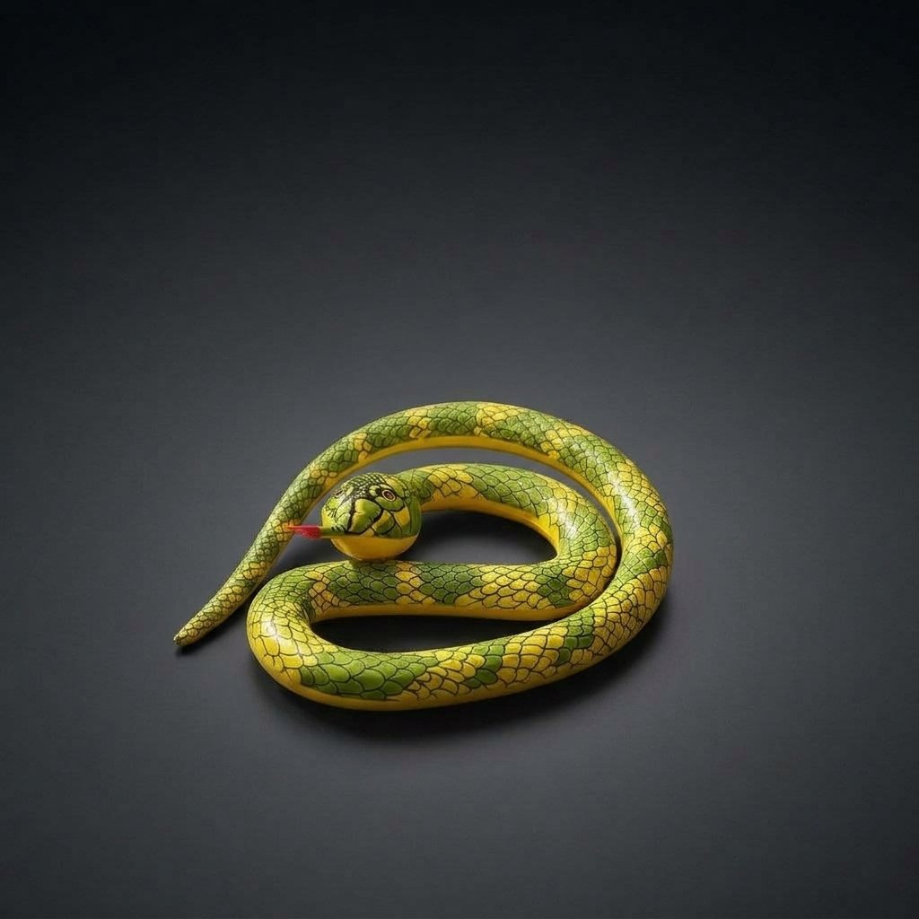 Halloween Inflatable Snake Decoration for Garden, Porch and Haunted House Displays — B