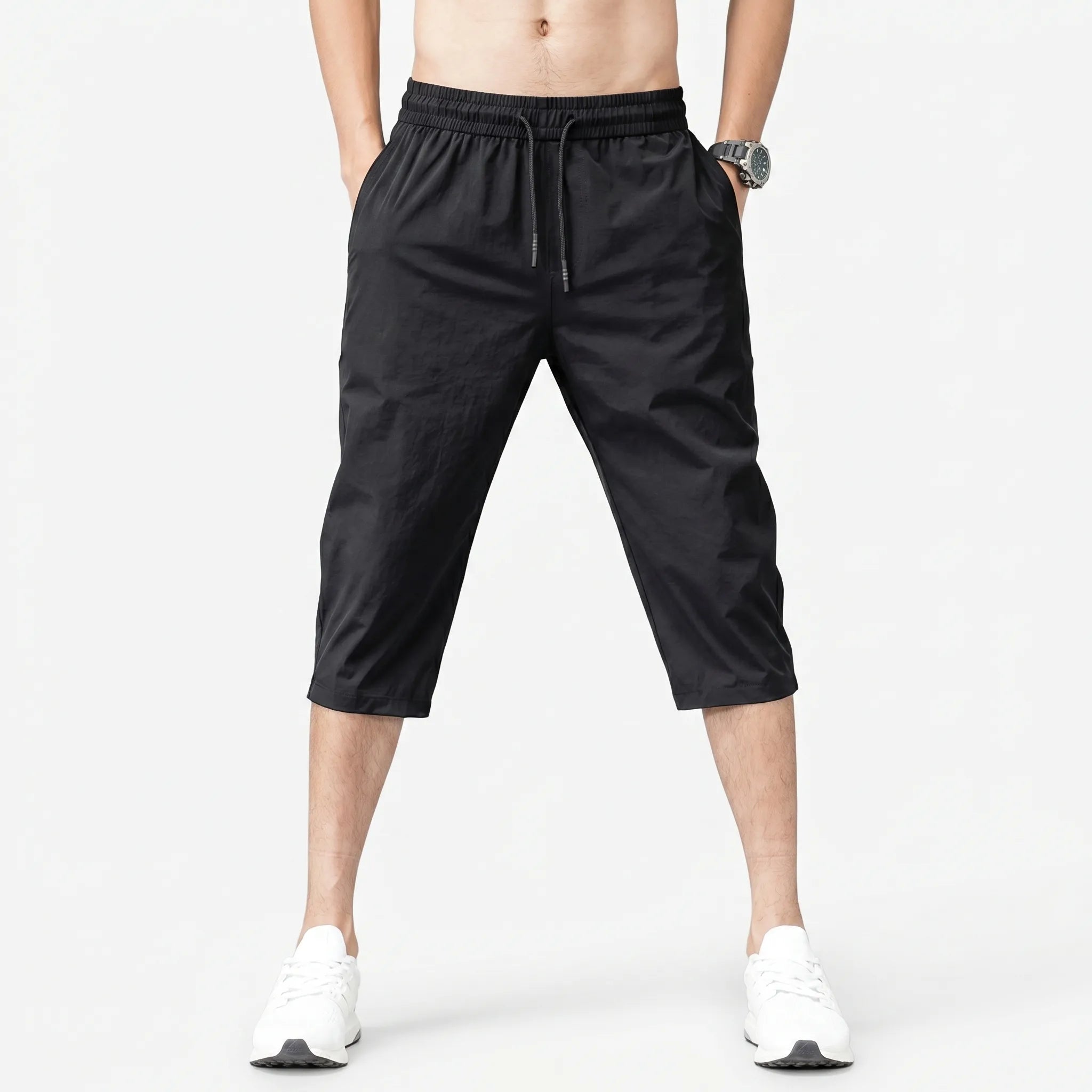 Solbreeze™ -  Casual 3/4 summer Shorts -  Beach Holidays