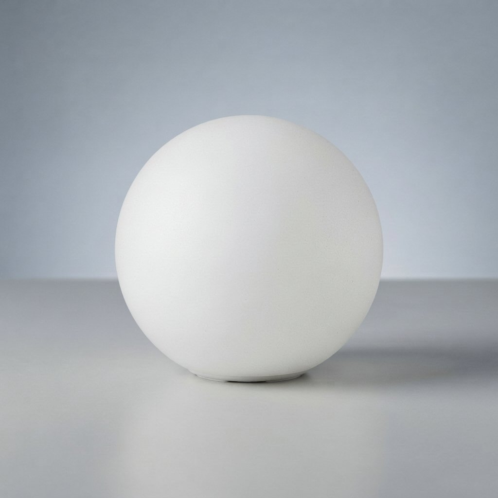 Globe Floor Lamp, Waterproof Indoor & Outdoor LED Ball Light — 20CM