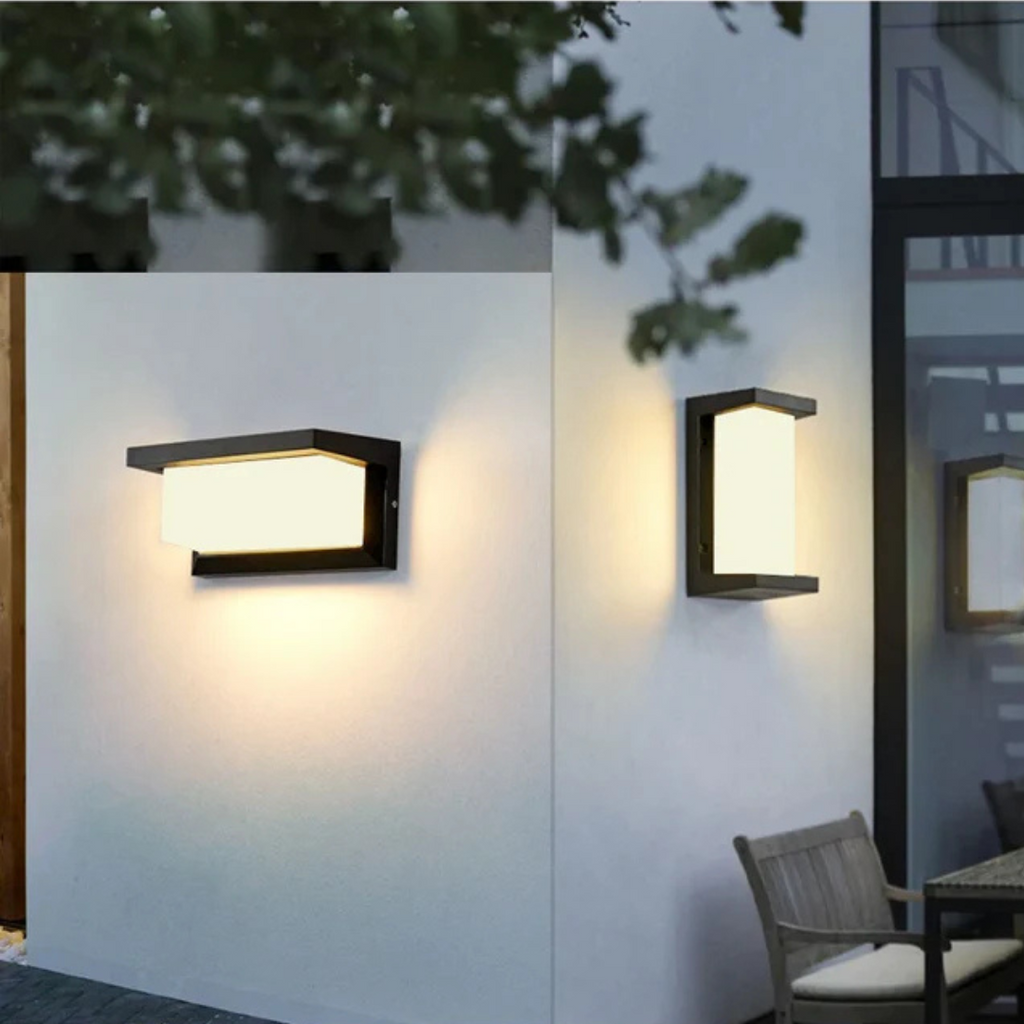 Outdoor Motion Sensor LED Wall Light E27 18W