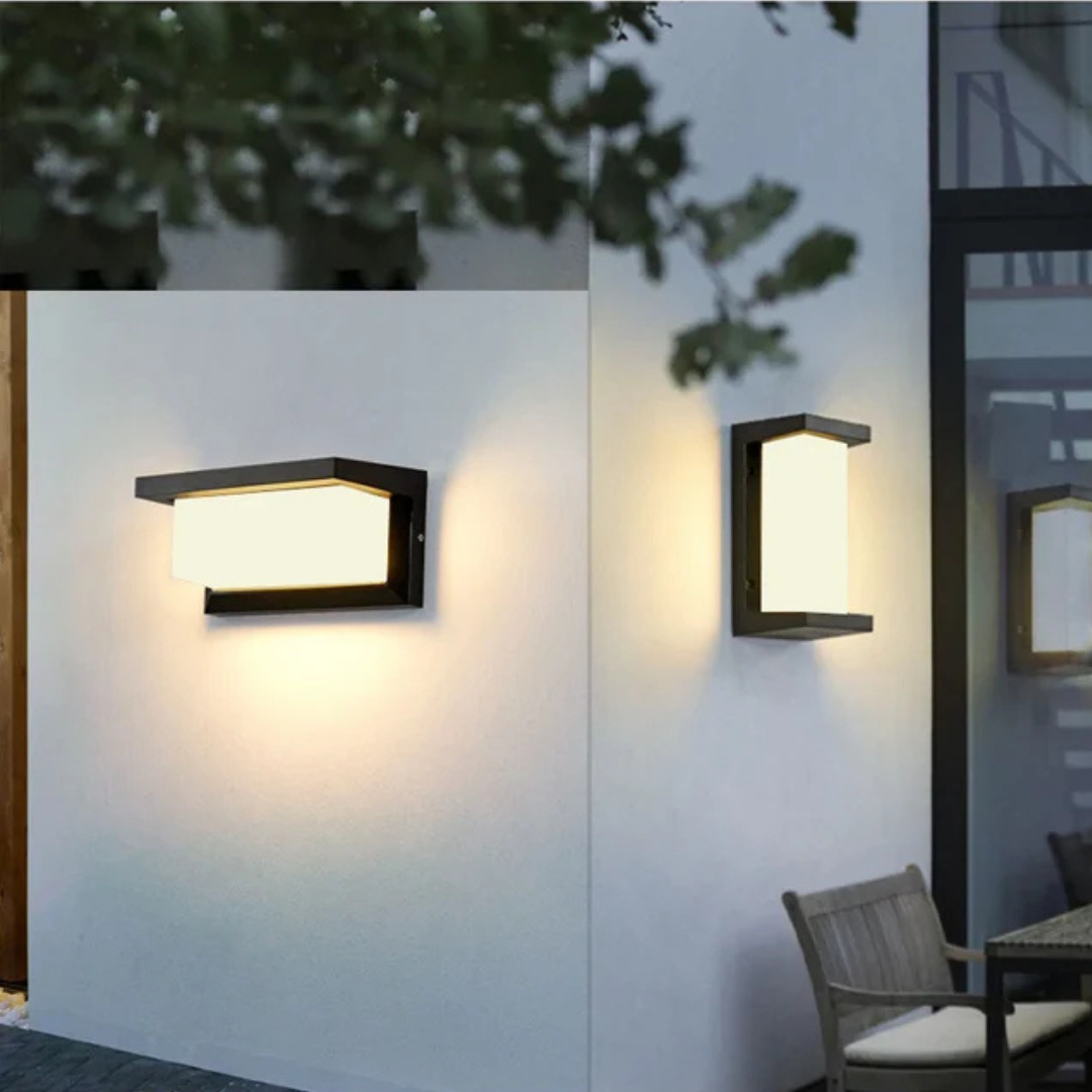 Outdoor Motion Sensor LED Wall Light E27 18W