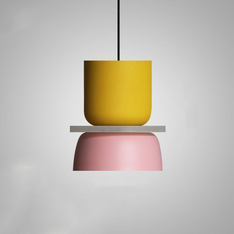 Macaron Acrylic Dome Pendant Light LED E27 12W