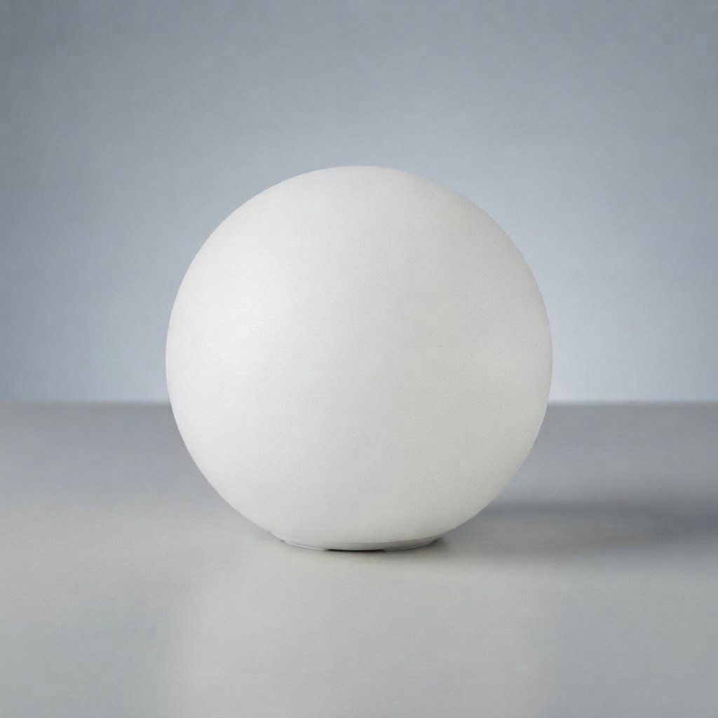Globe Floor Lamp, Waterproof Indoor & Outdoor LED Ball Light — 25CM
