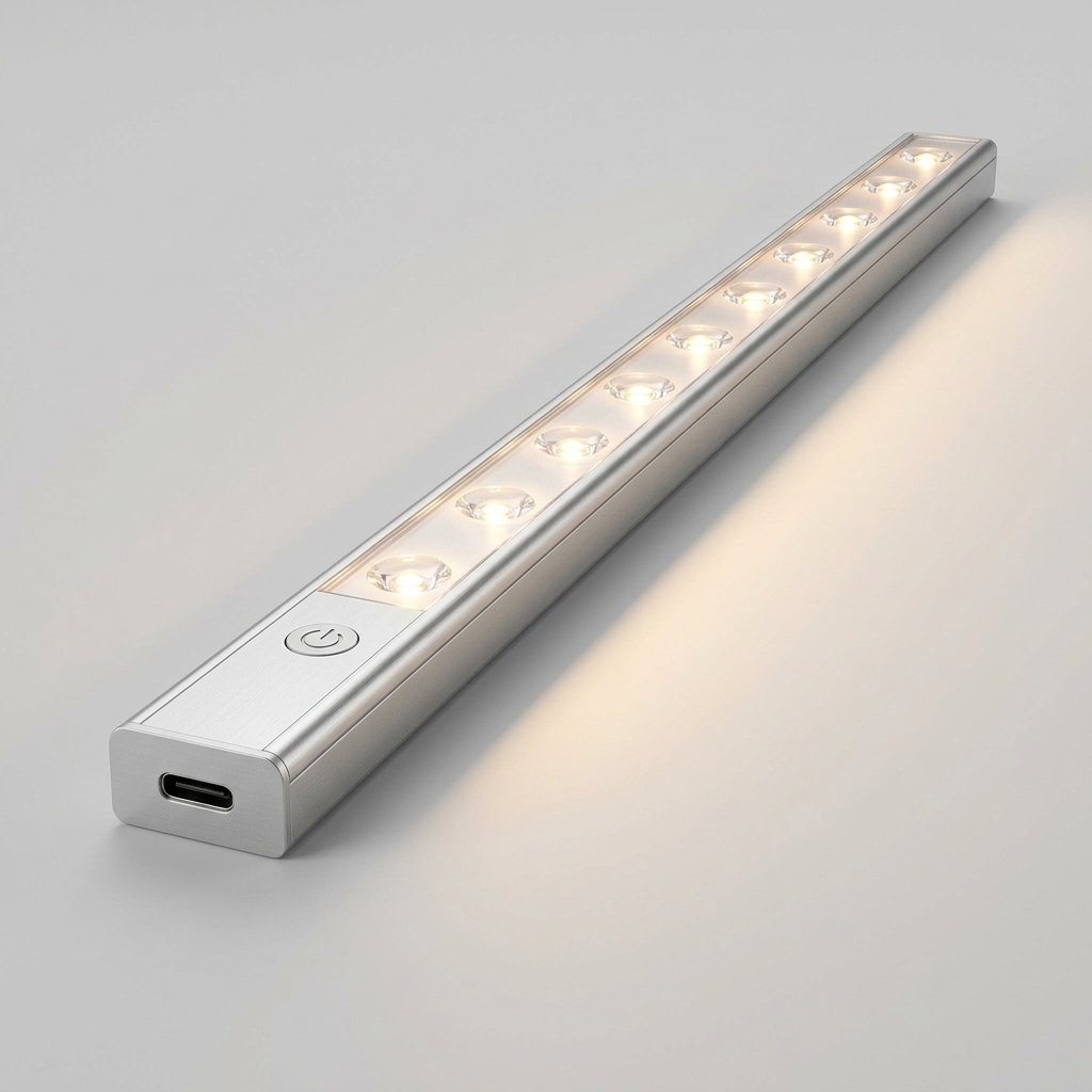 Wireless LED Cabinet Light with Motion Sensor, USB-C — 60 cm (23.6")