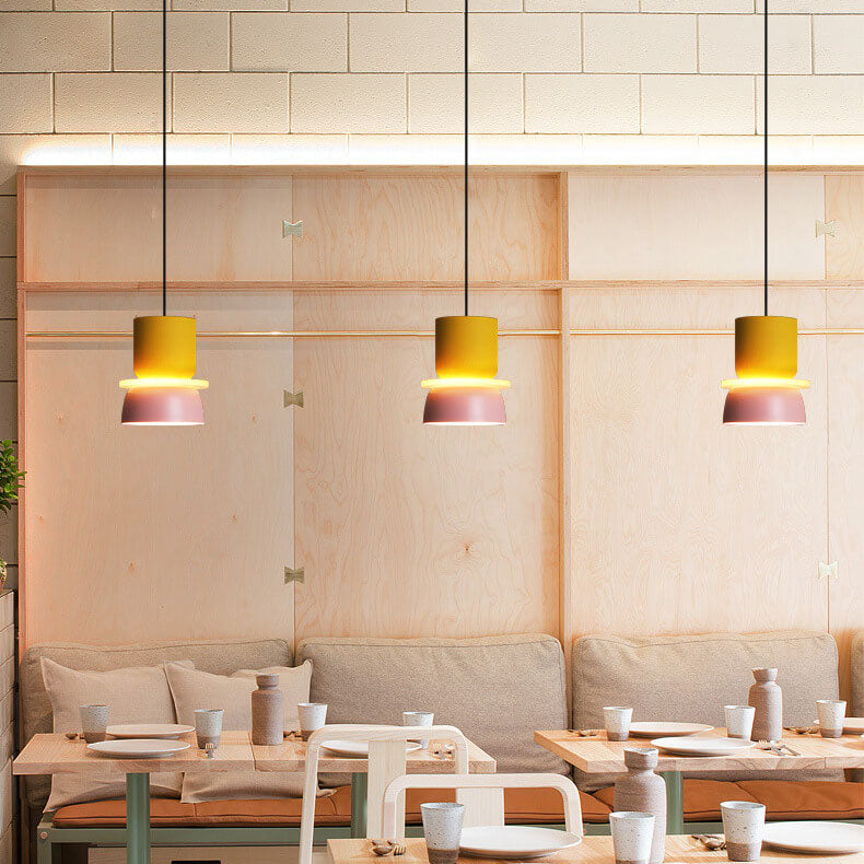 Macaron Acrylic Dome Pendant Light LED E27 12W