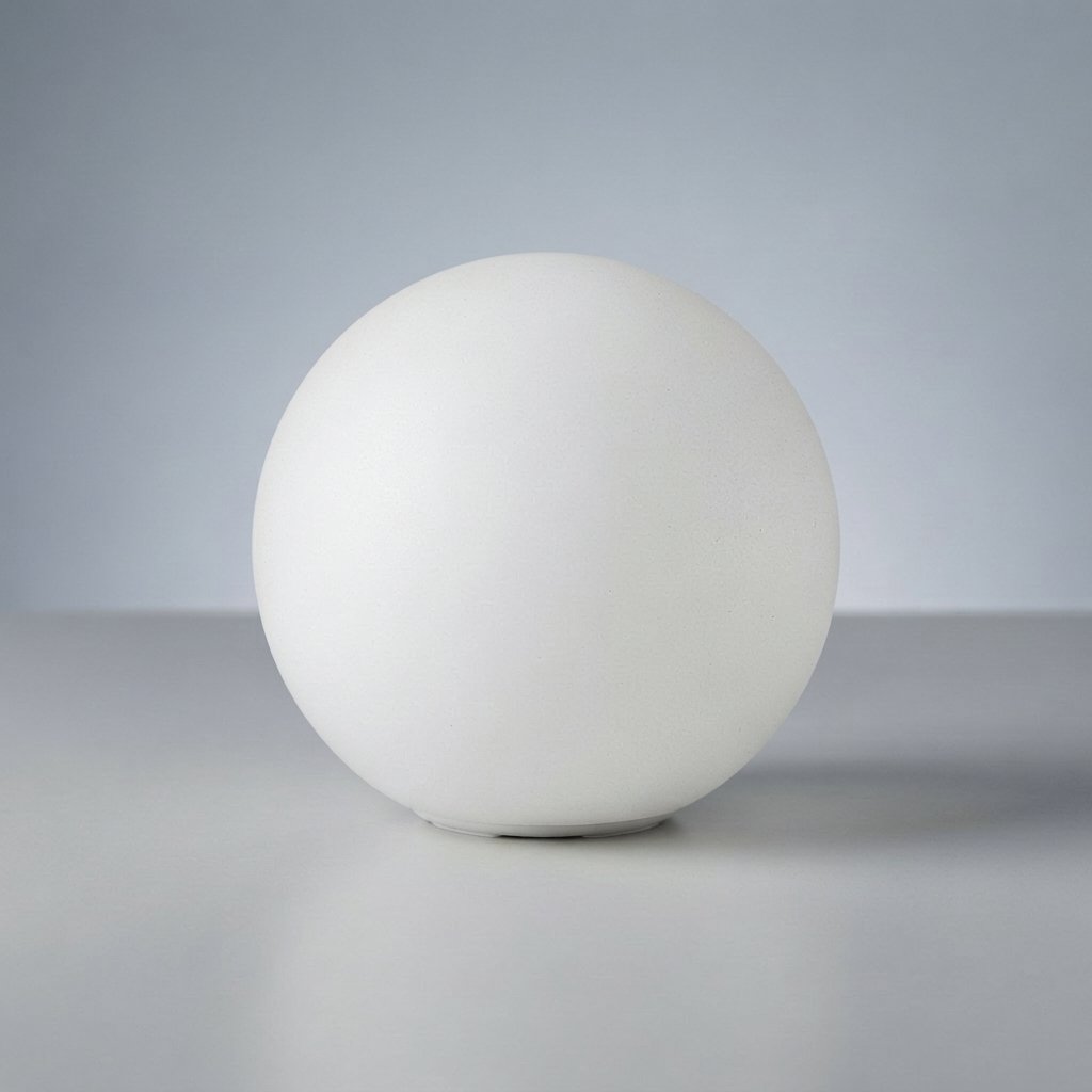 Globe Floor Lamp, Waterproof Indoor & Outdoor LED Ball Light — 30CM