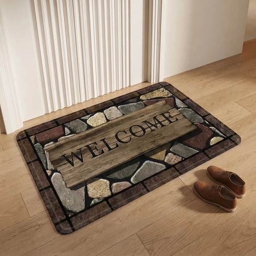 Adooro™ -  Decorative Indoor Entrance Mat -  Welcoming Arriving Guests