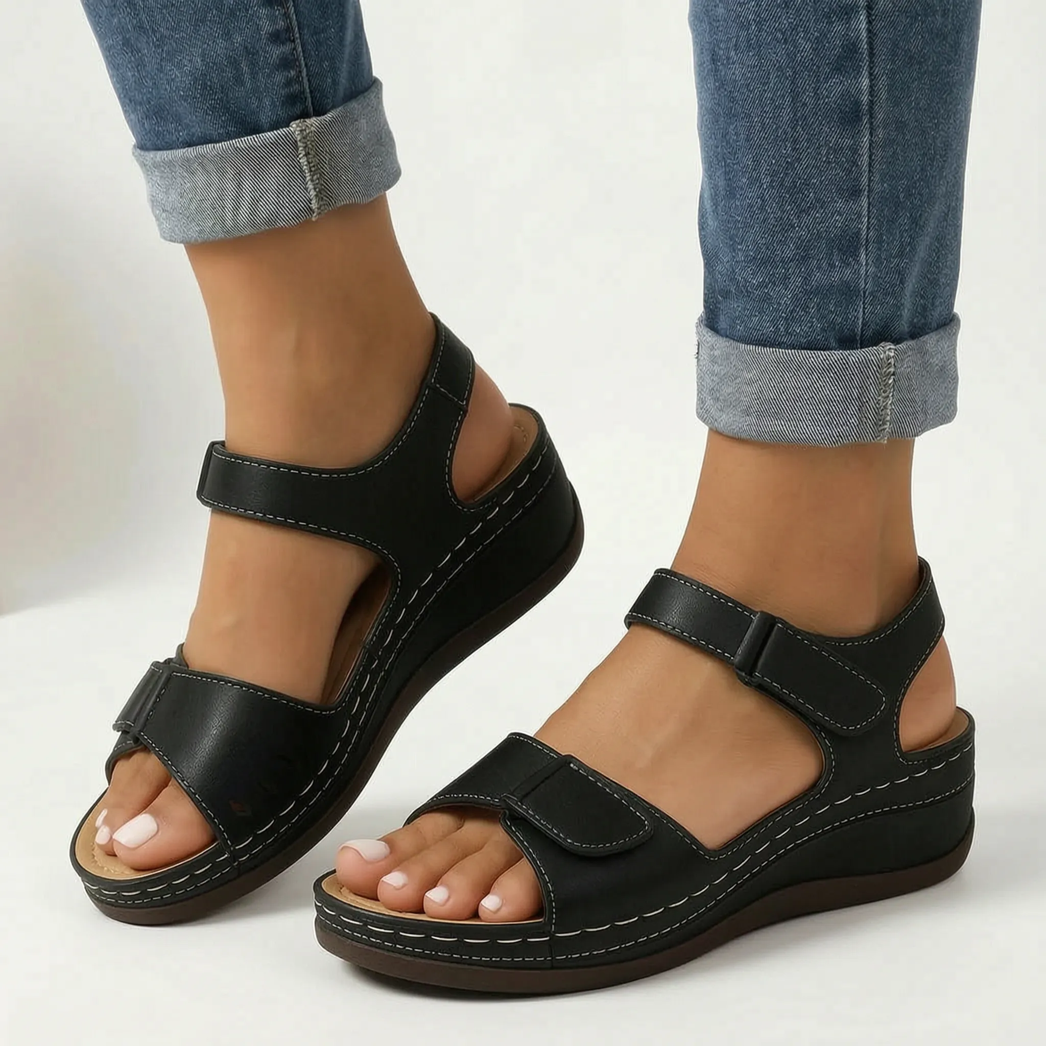 Aerawalk™ -  Orthopaedic Wedge Sandals -  Extended Daily Walking