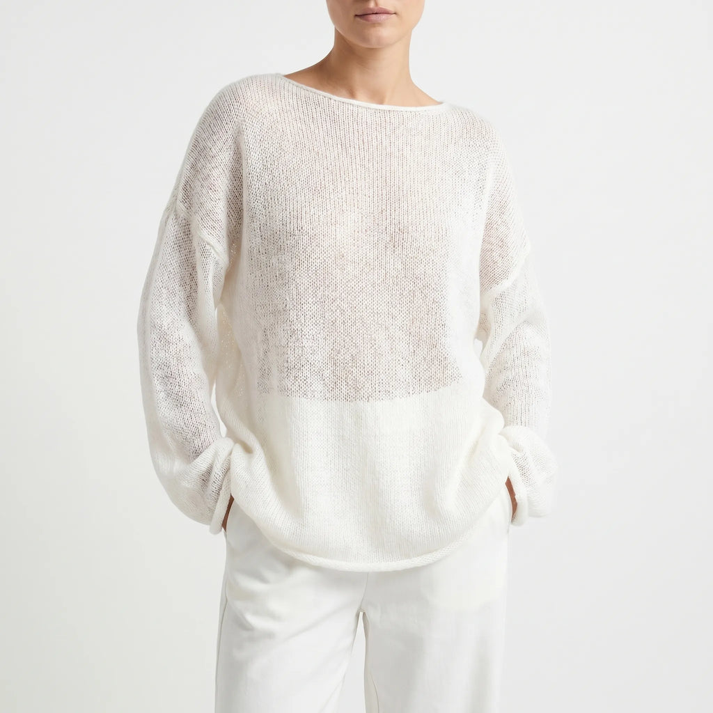 Aerilys™ -  Sheer Long-Sleeved Top -  Daytime Layering