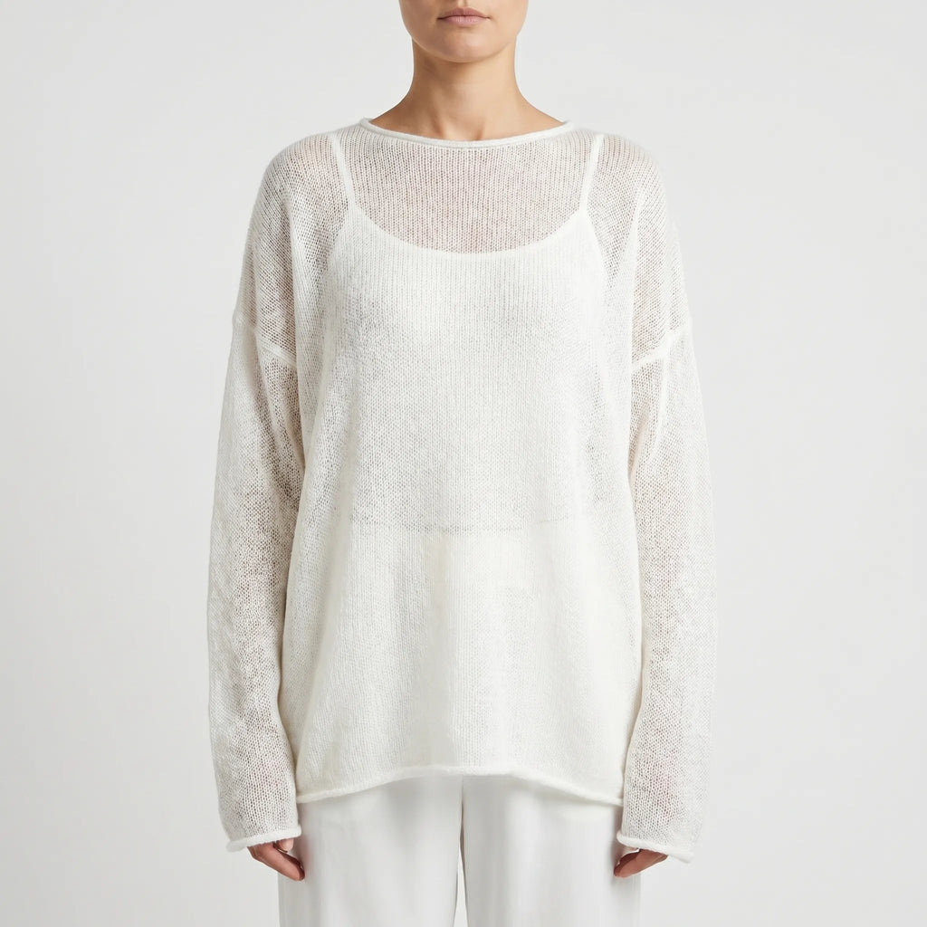 Aerilys™ -  Sheer Long-Sleeved Top -  Daytime Layering