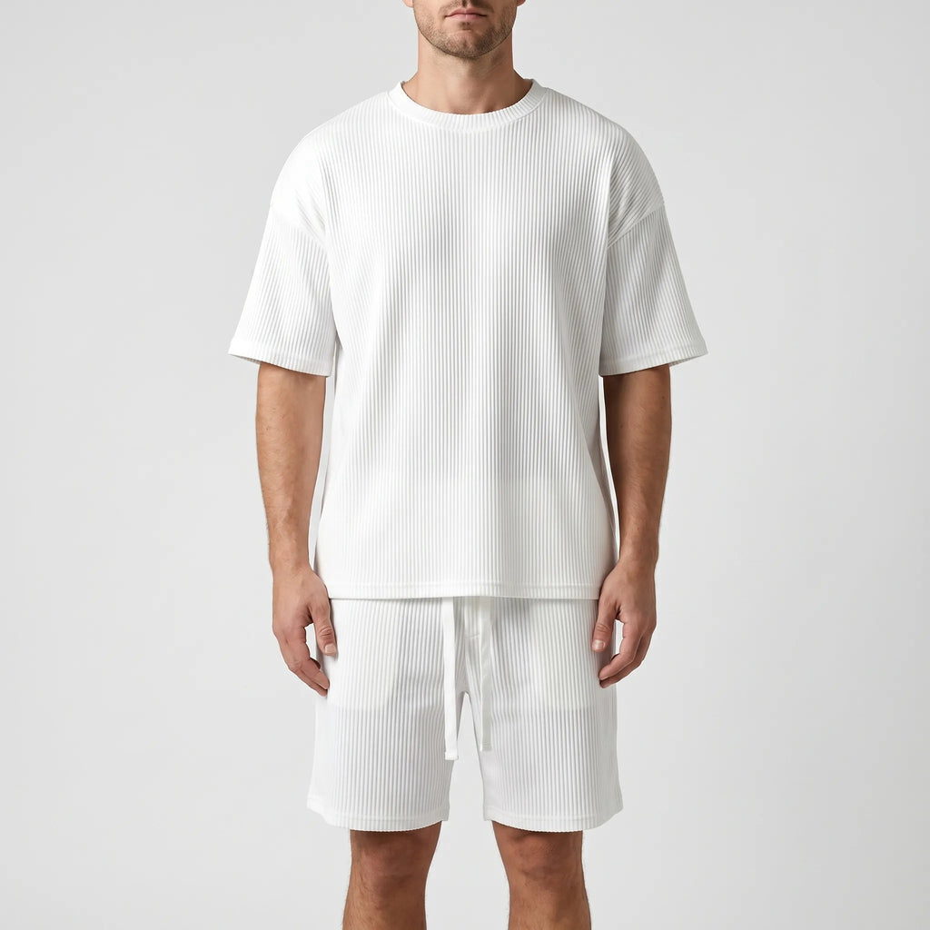 Aerocord™ -  Men's Ribbed Summer Set -  Casual Weekend Wear