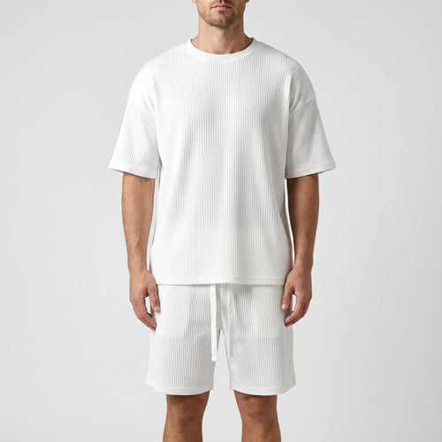 Aerocord™ -  Men's Ribbed Summer Set -  Casual Weekend Wear