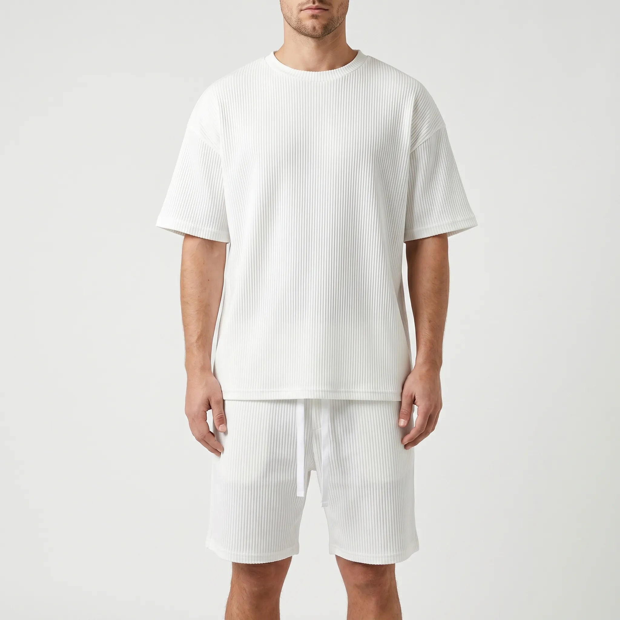 Aerocord™ -  Men's Ribbed Summer Set -  Casual Weekend Wear