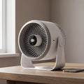Aeroflux™ -  Rechargeable Desk Air Circulator -  Cooling Personal Workspaces