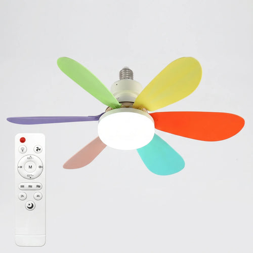 Aerolume™ -  E27 Socket Ceiling Fan -  Illuminating Dark Rooms