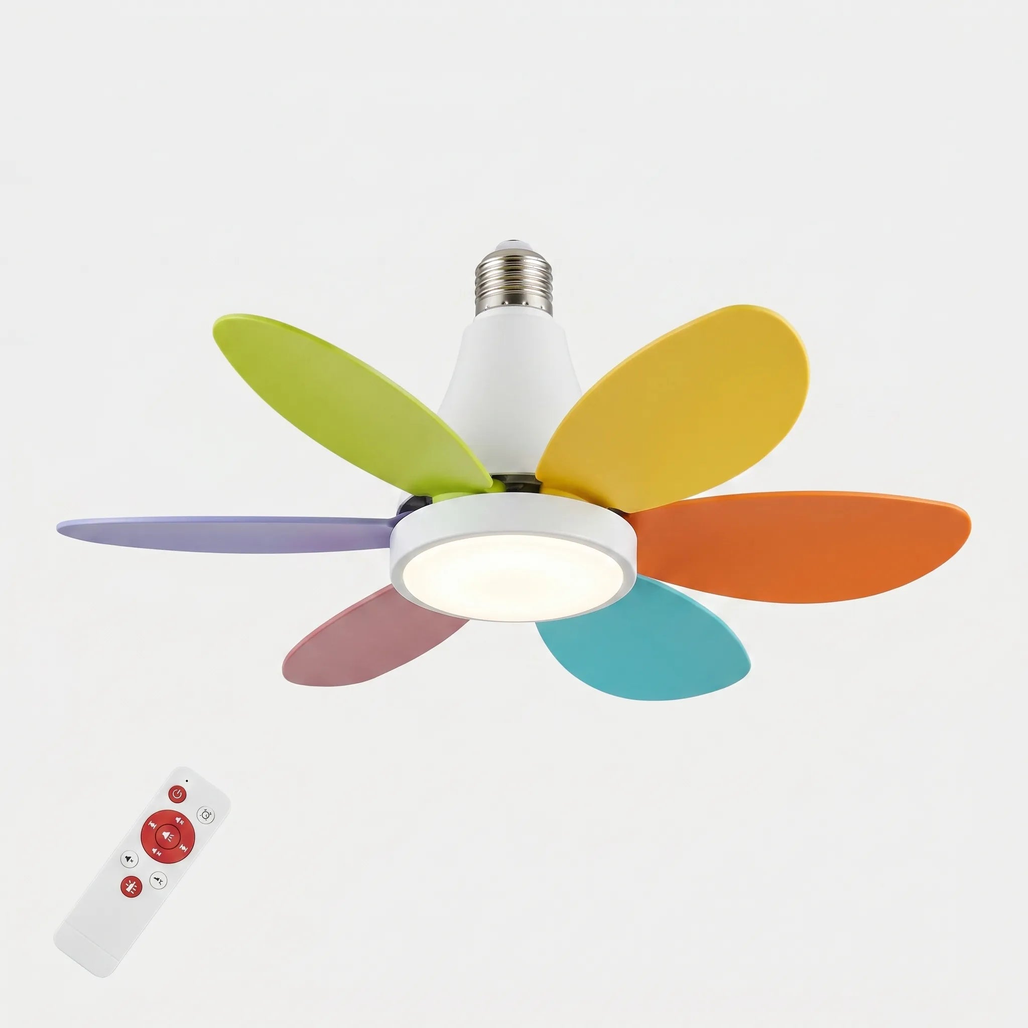 Aerolume™ -  E27 Socket Ceiling Fan -  Illuminating Dark Rooms