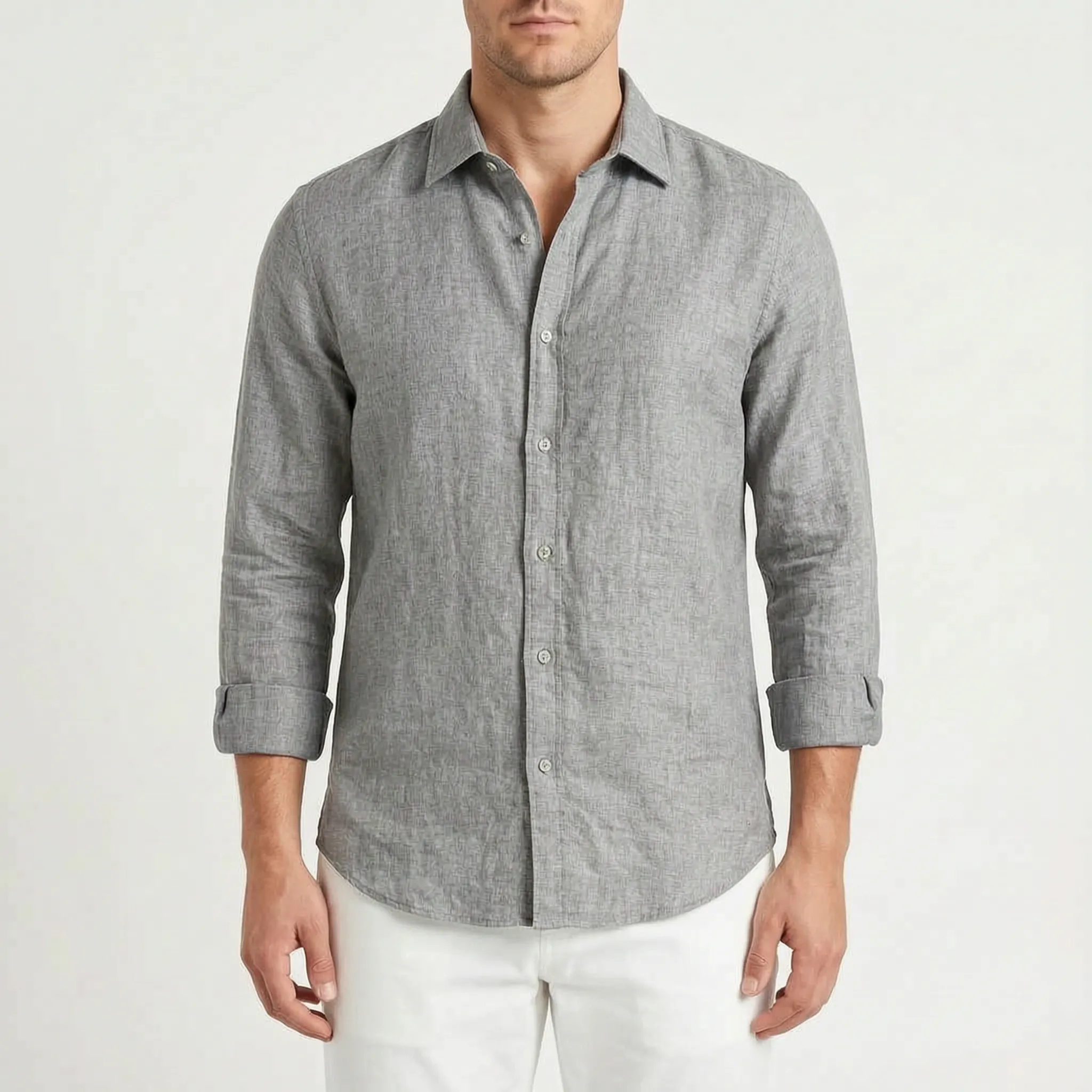 Aeroson™ -  Relaxed Fit Long Sleeve Shirt -  Warm Weather Layering