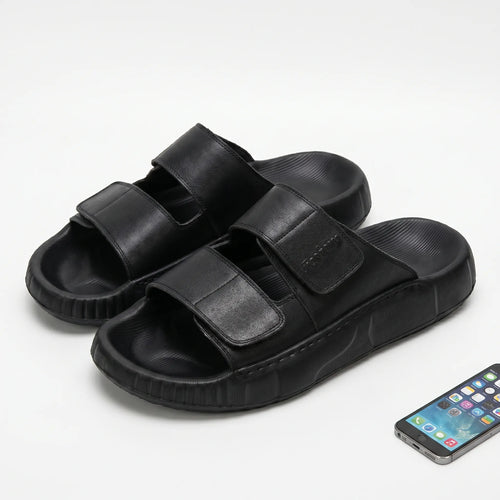 Aerova™ -  Chunky Adjustable Slide Sandal -  Running Daily Errands