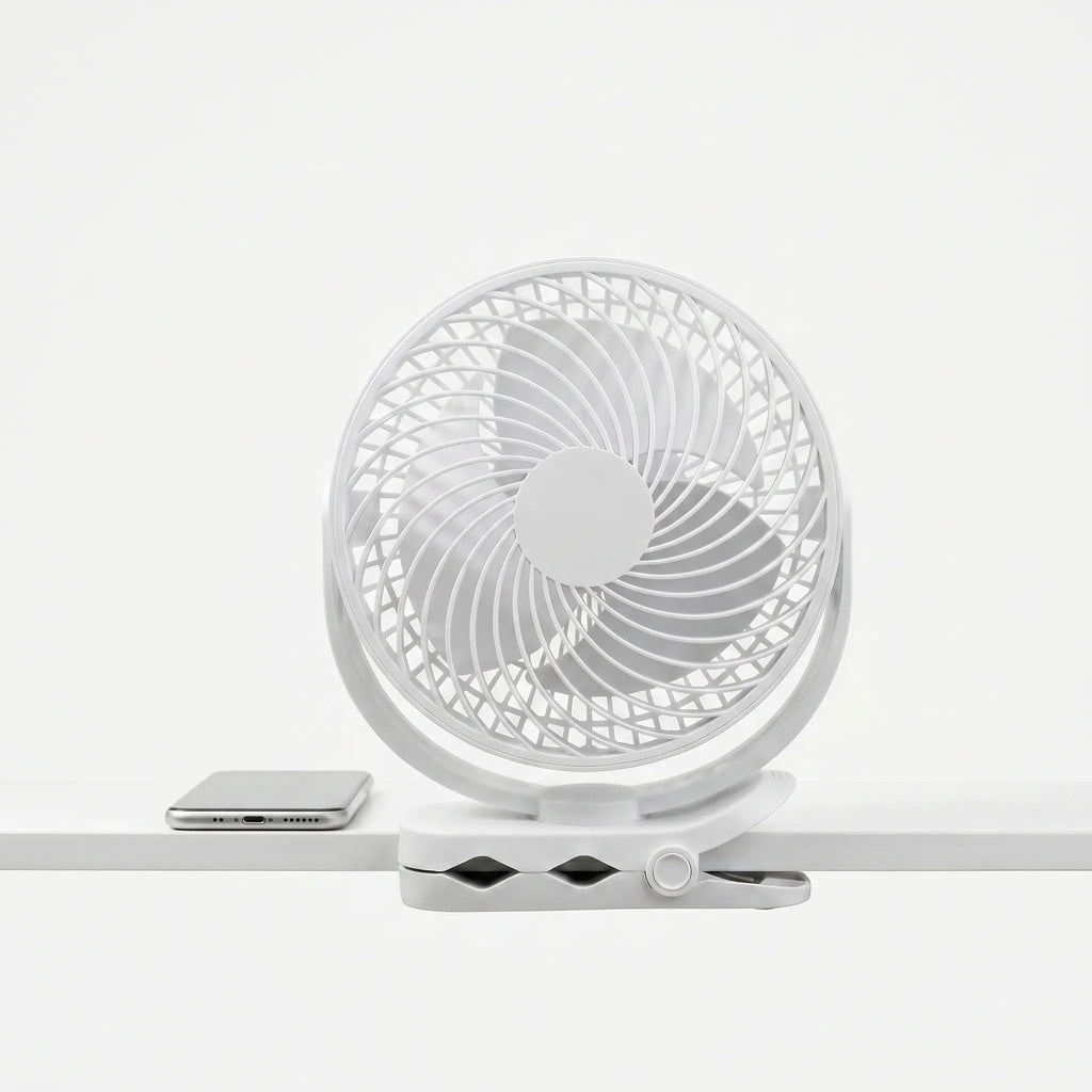 Aeroze™ -  Compact USB Clip Fan -  Targeted Personal Cooling