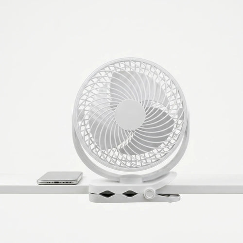 Aeroze™ -  Compact USB Clip Fan -  Targeted Personal Cooling