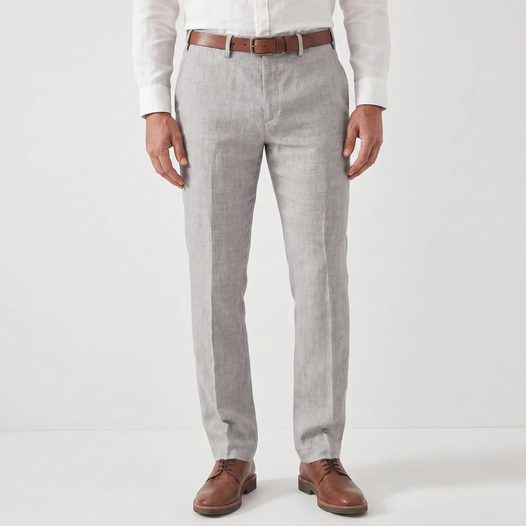 Aertrum™ -  Men's Straight Fit Trousers -  Warm Weather Wear