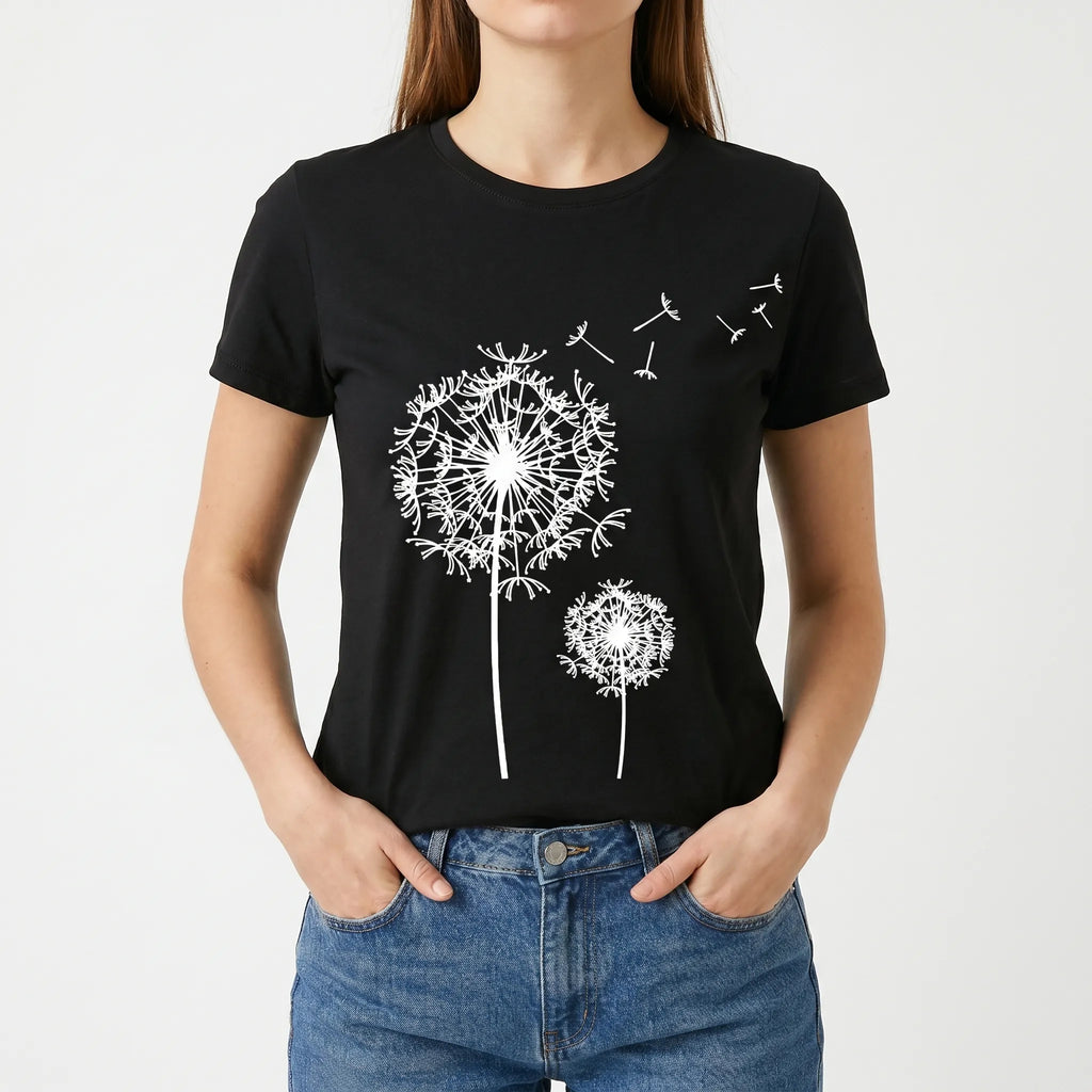 Aethera™ -  Women's Graphic Print T-Shirt -  Casual Weekend Wear