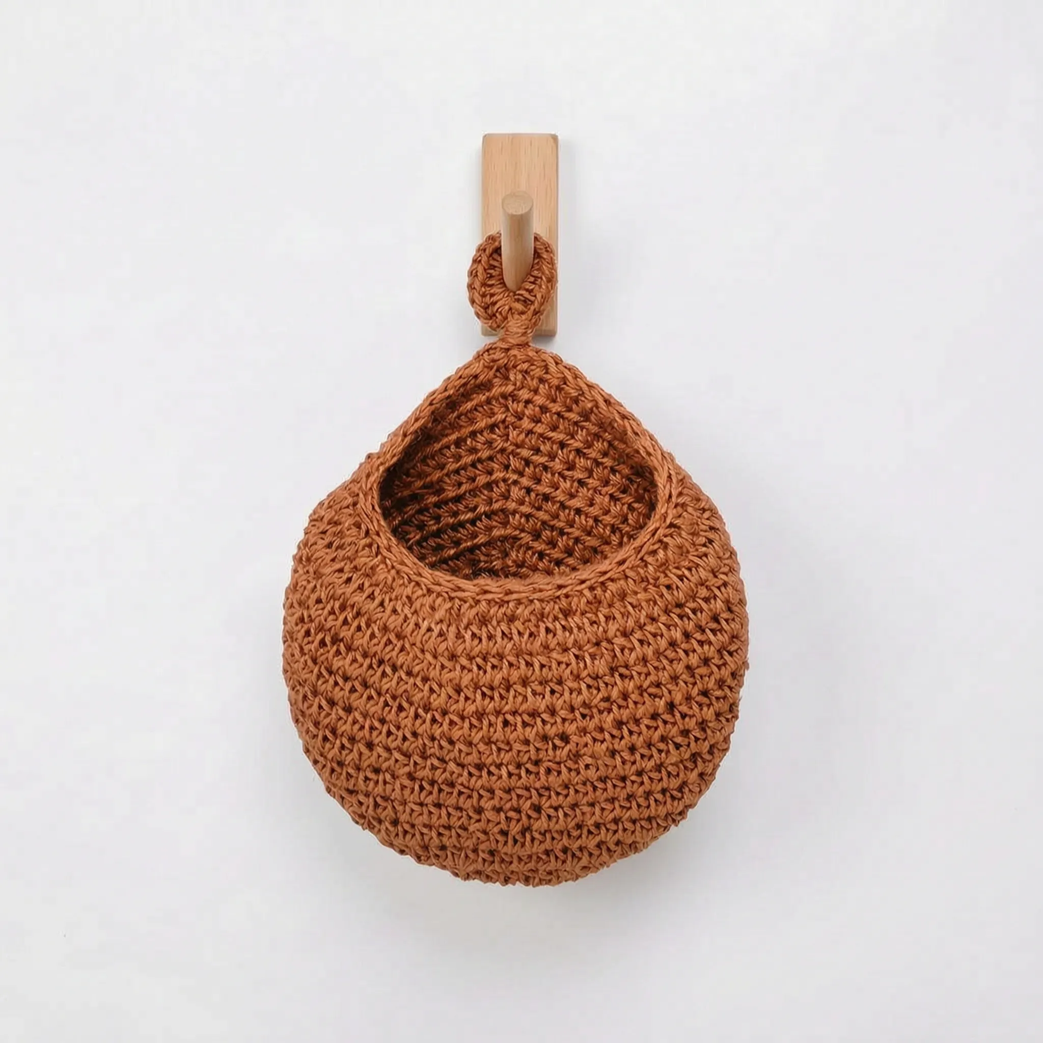 Alorve™ -  Woven Hanging Storage Basket -  Storing Fresh Produce