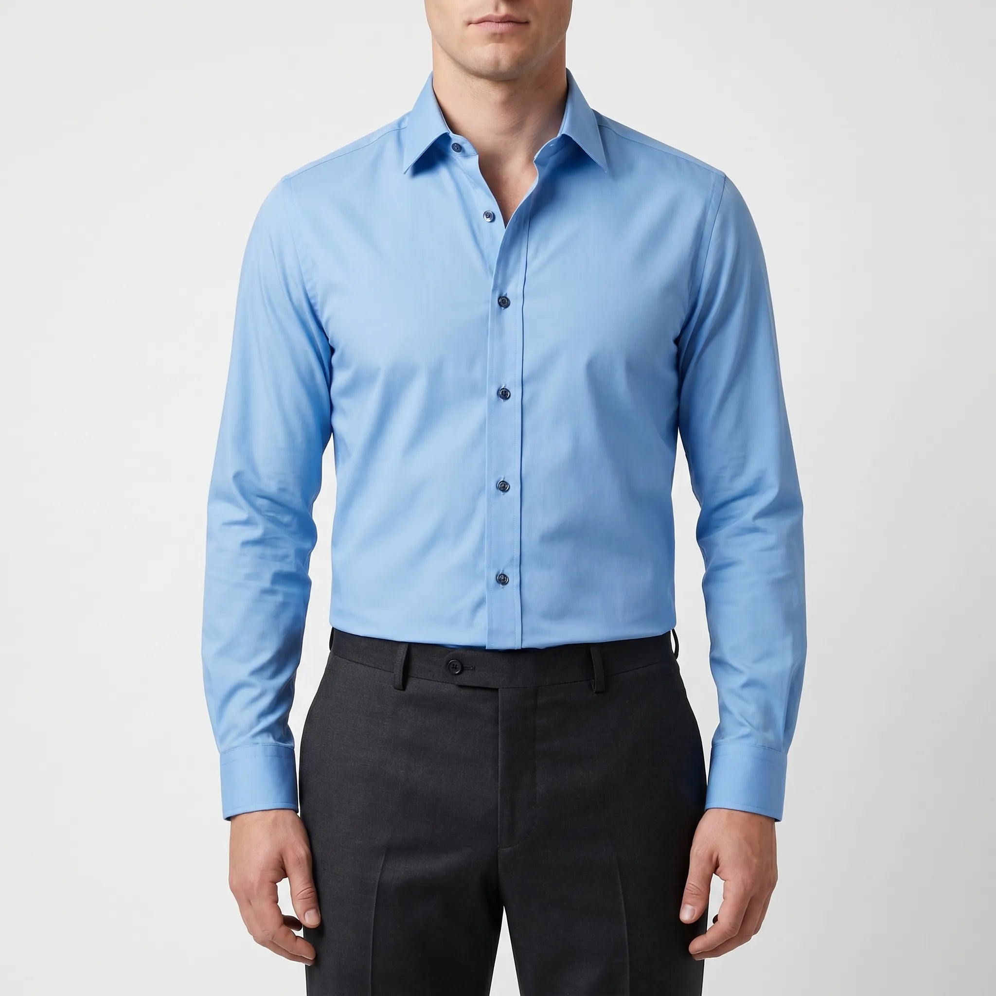Alvanto™ -  Slim Fit Button Down Shirt -  Office Wear