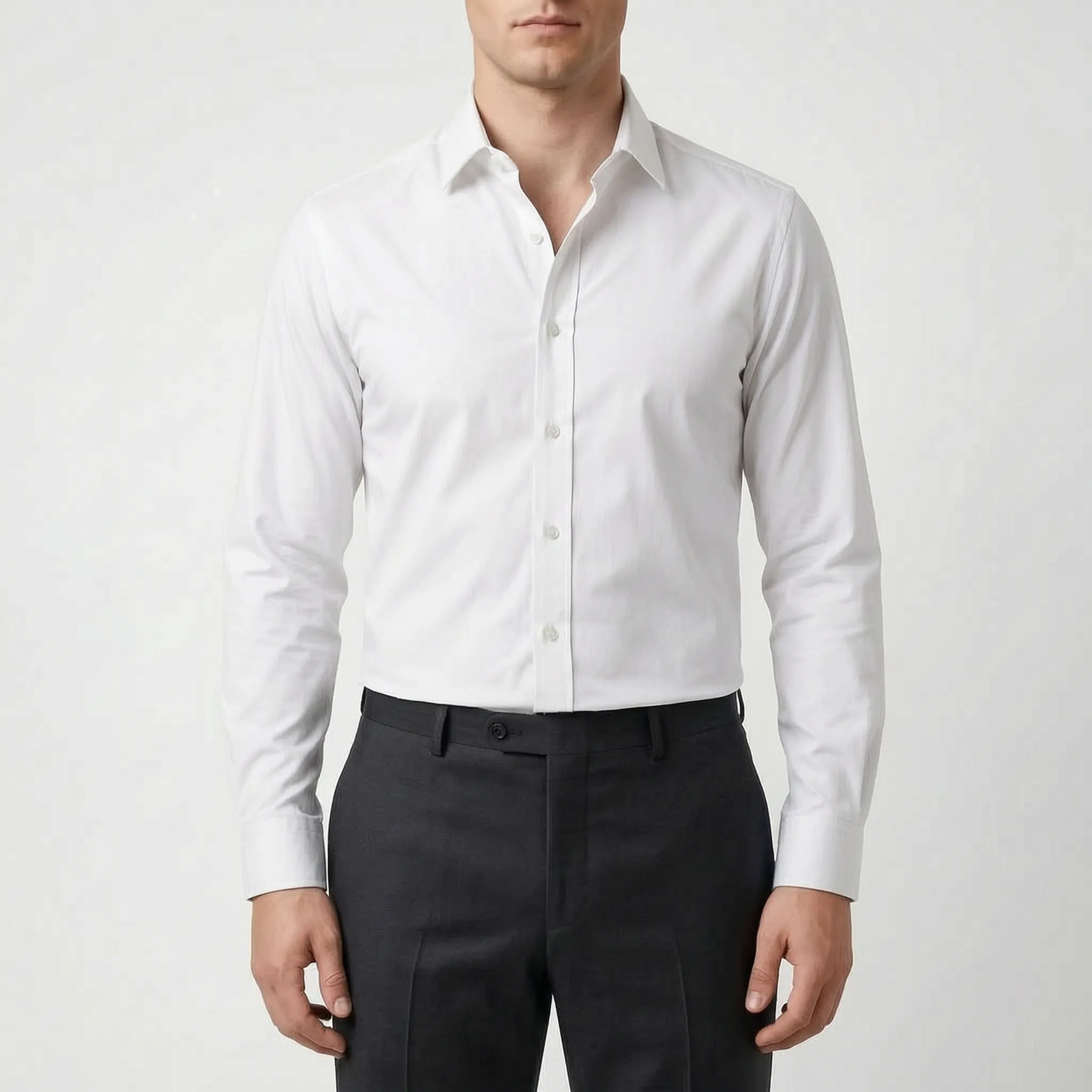 Alvanto™ -  Slim Fit Button Down Shirt -  Office Wear