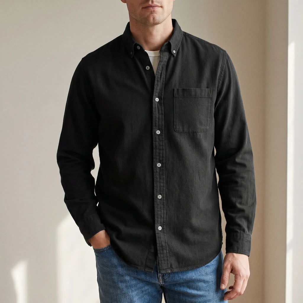 Alvoren™ -  Men's Long-Sleeve Shirt -  Smart-Casual Dressing
