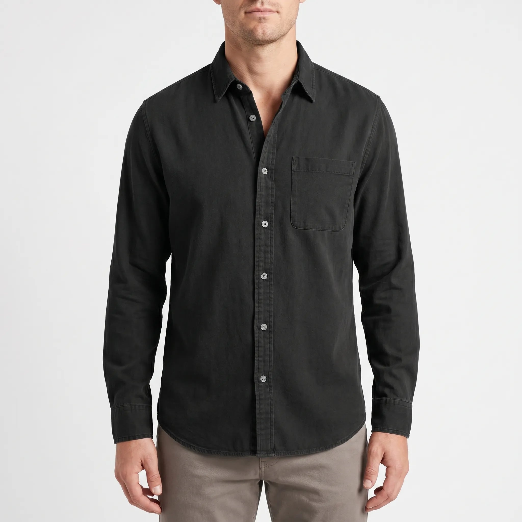 Alvoren™ -  Men's Long-Sleeve Shirt -  Smart-Casual Dressing