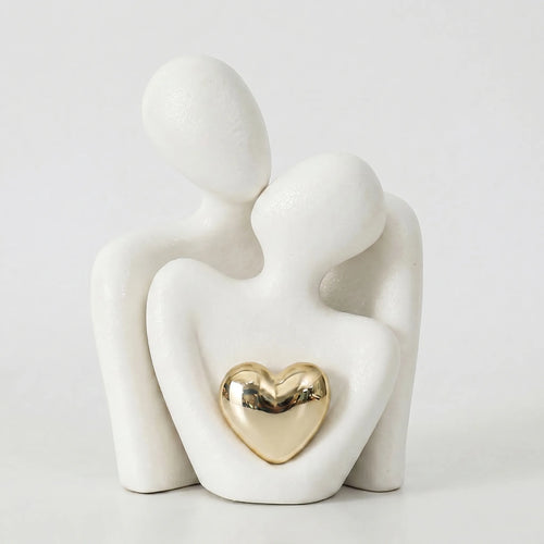 AmourDeco™ -  Abstract Couple Sculpture -  Decorating Living Rooms