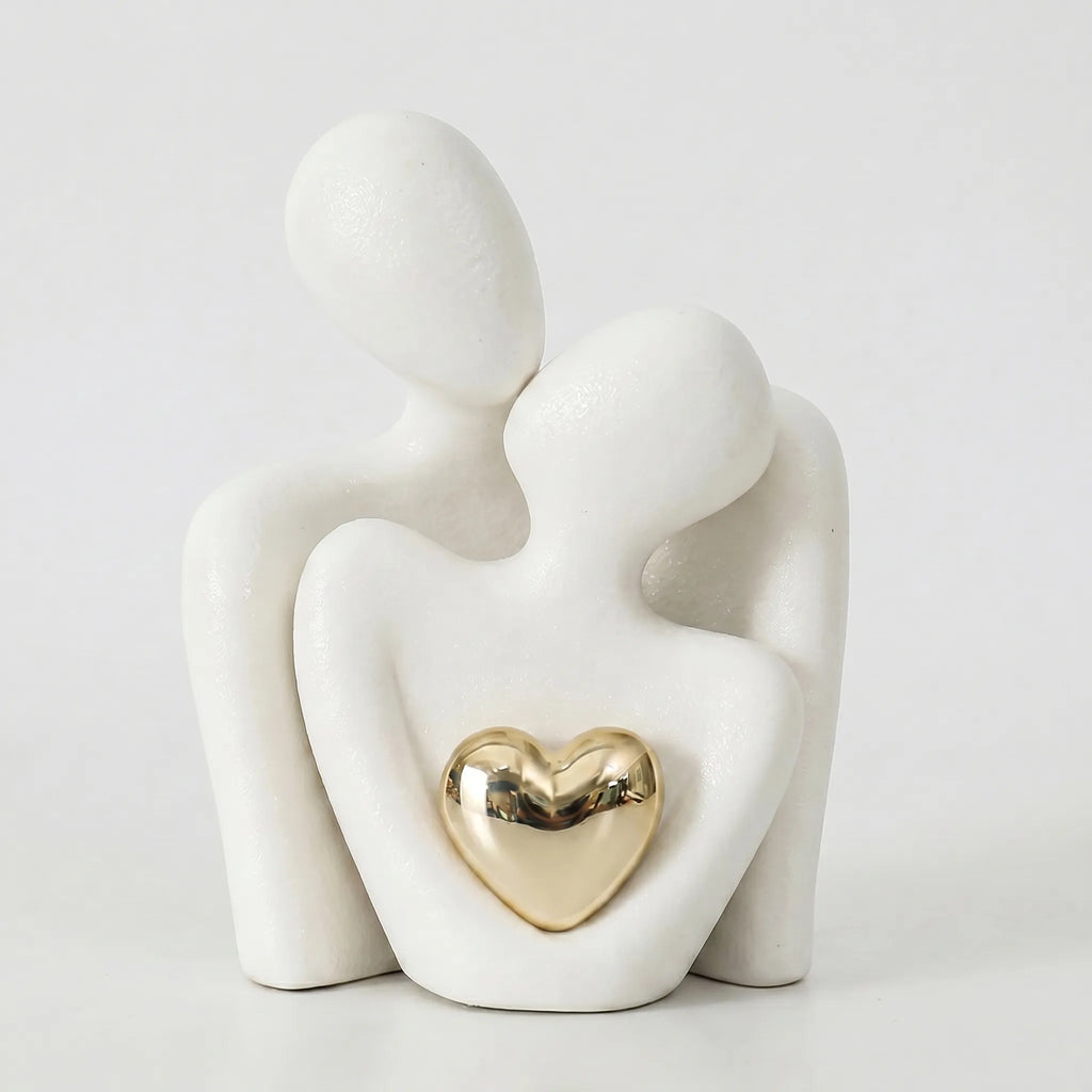AmourDeco™ -  Abstract Couple Sculpture -  Decorating Living Rooms