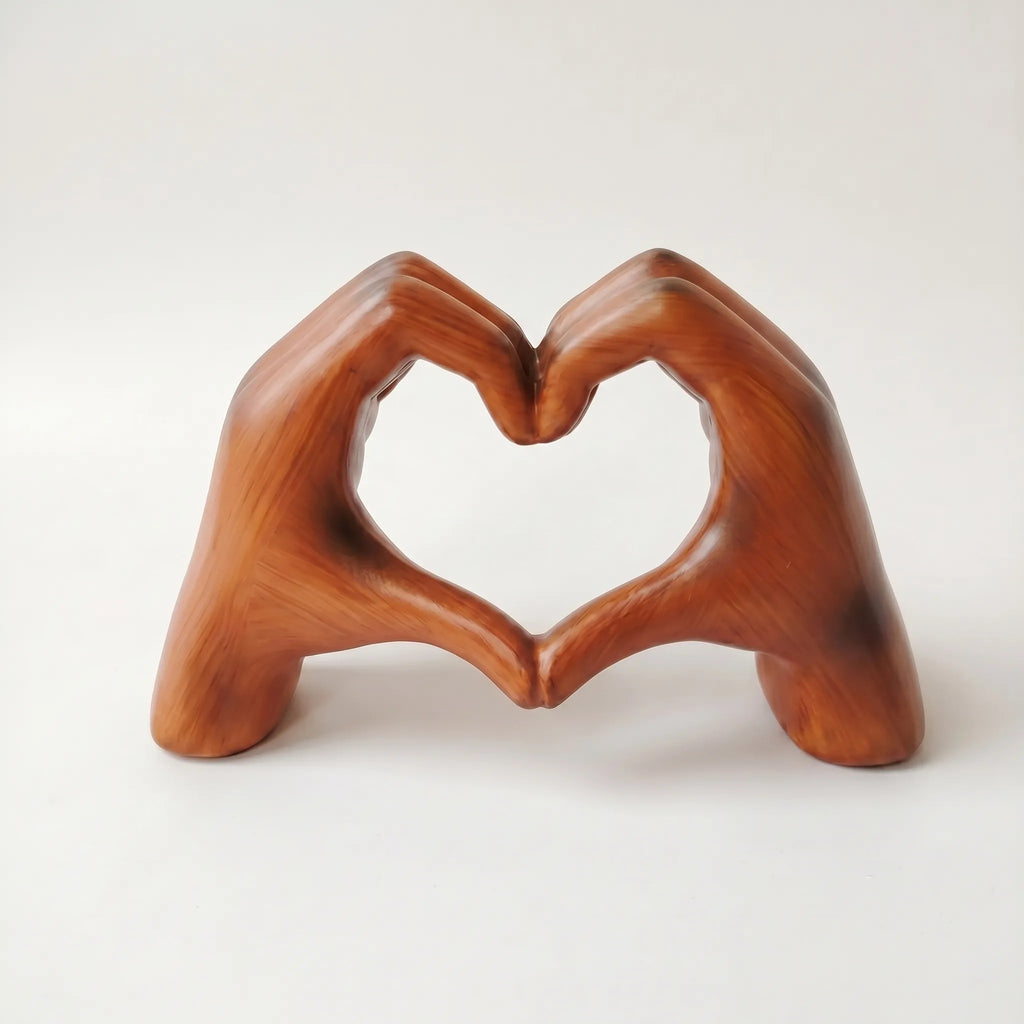 Amouria™ -  Heart Shaped Decorative Ornament -  Shelf Styling
