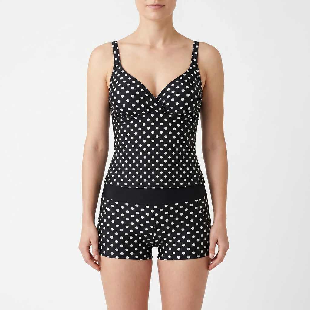 Aquadot™ -  Two-Piece Tankini Set -  Beach Outings