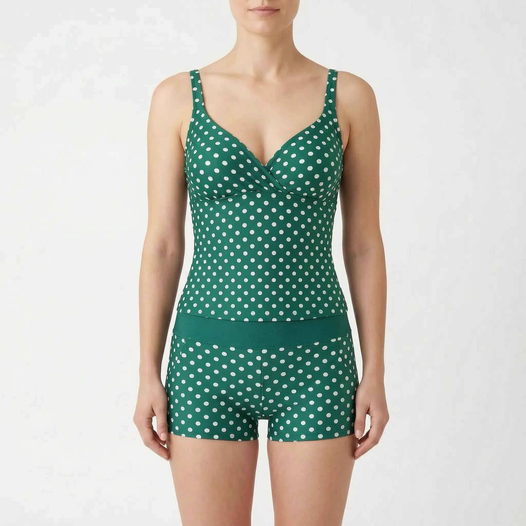 Aquadot™ -  Two-Piece Tankini Set -  Beach Outings