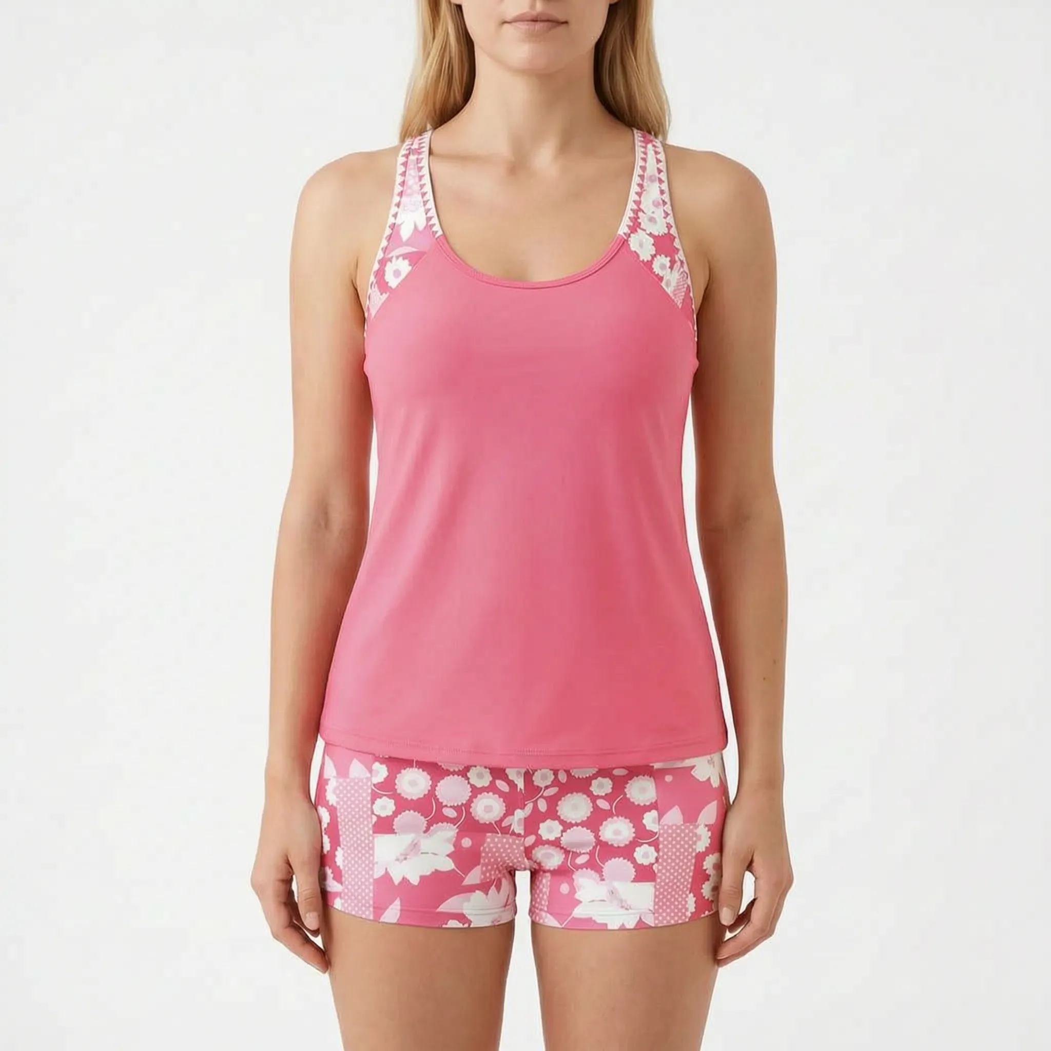 Aqualira™ -  Two-Piece Tankini Set -  Swimming And Wading