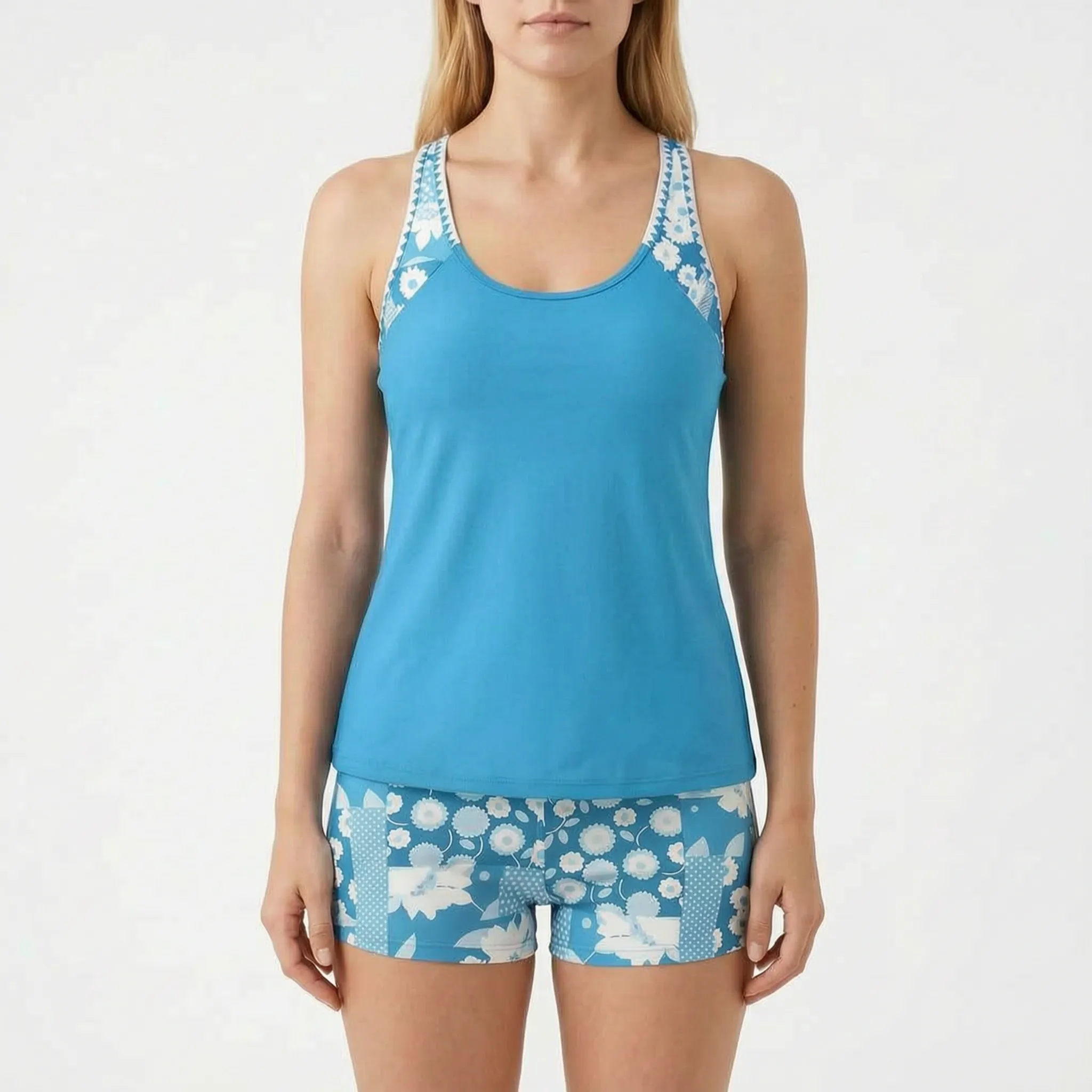 Aqualira™ -  Two-Piece Tankini Set -  Swimming And Wading