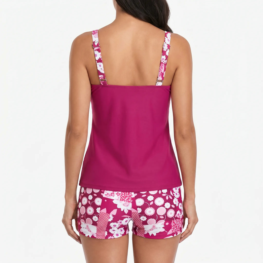 Aqualise™ -  Two-Piece Tankini Set -  Beach Holidays